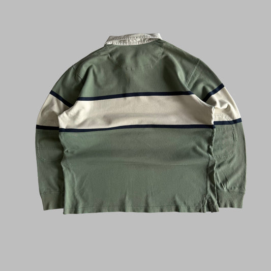 90s Polo Ralph Lauren Striped Rugby Shirt - L