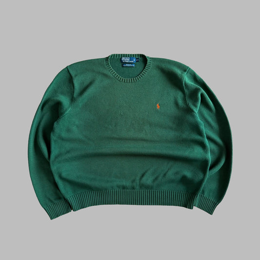 90s Polo Ralph Lauren Heavy Knit - XXL