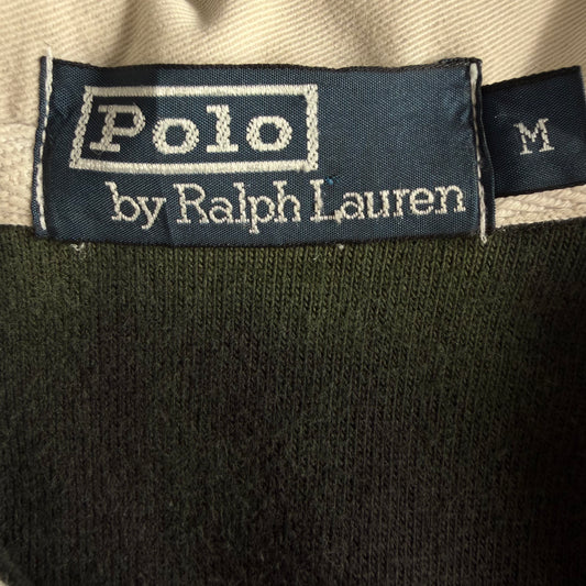 90s Polo Ralph Lauren Striped Rugby Shirt - M