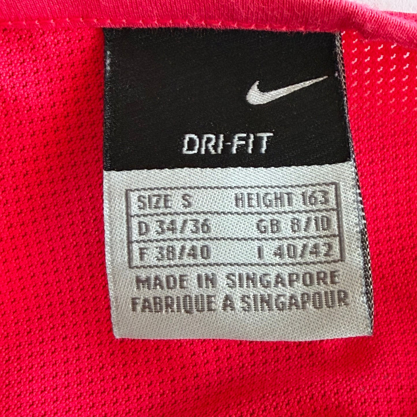 Y2K Nike Keyhole Activewear Tank - S