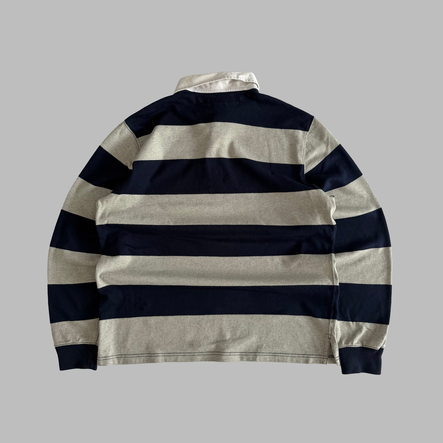 90s Polo Ralph Lauren Striped Rugby Shirt - L