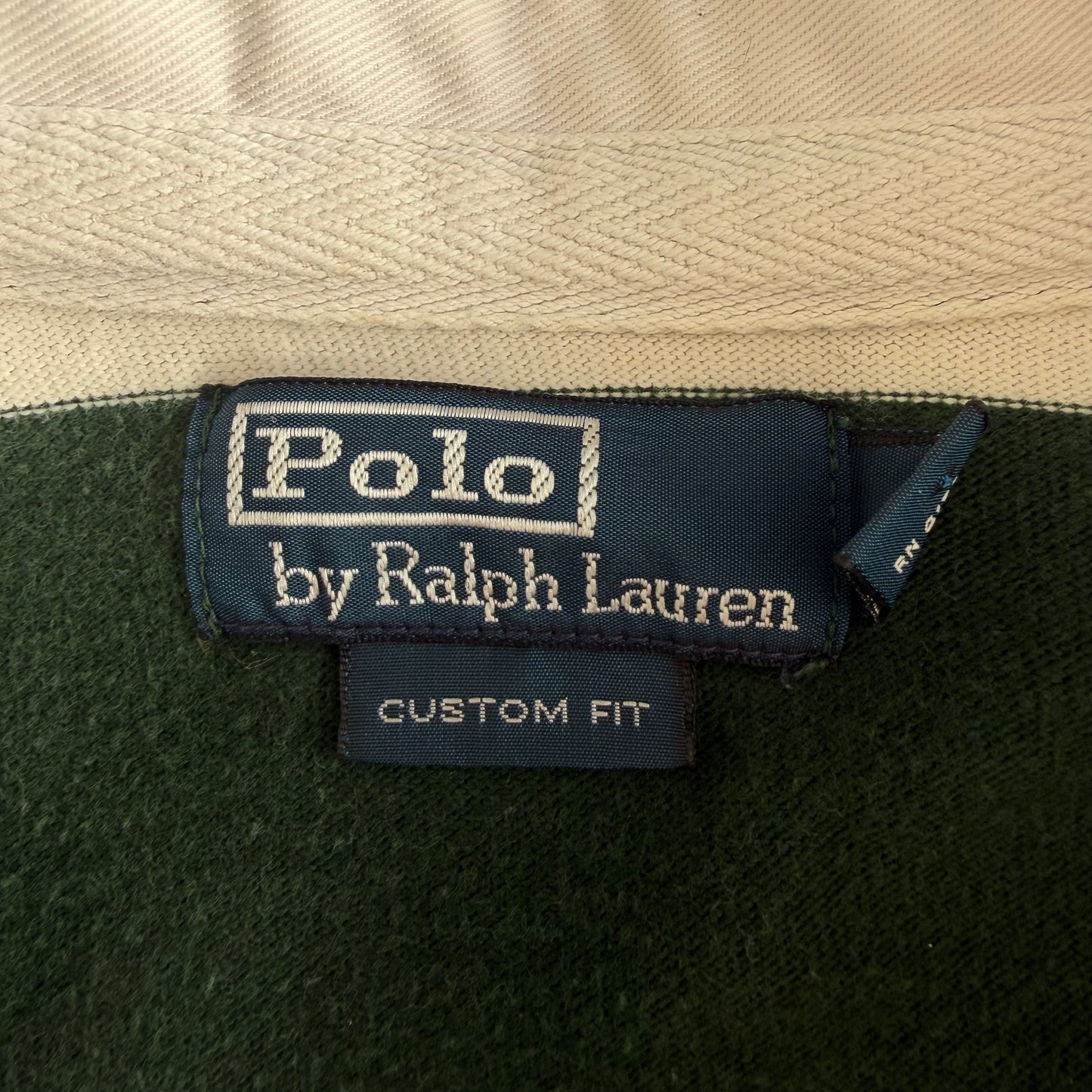 90s Polo Ralph Lauren Striped Rugby Shirt - L