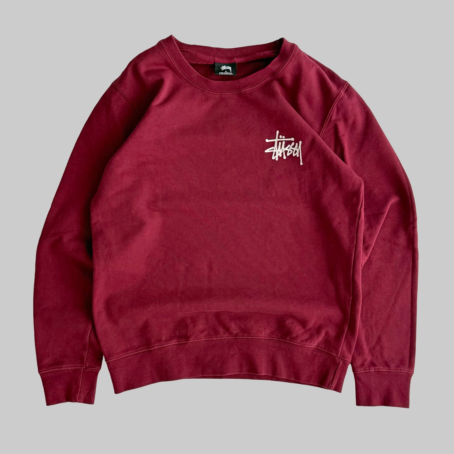 Stussy Spell Out Sweatshirt - Small
