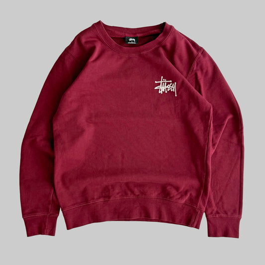 Stussy Spell Out Sweatshirt - Small