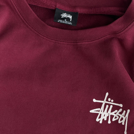 Stussy Spell Out Sweatshirt - Small