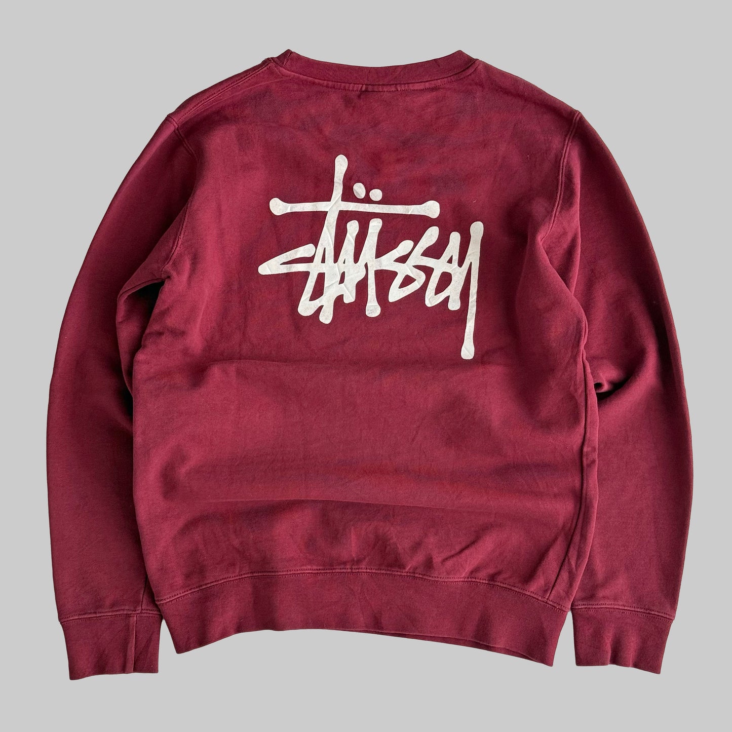 Stussy Spell Out Sweatshirt - Small