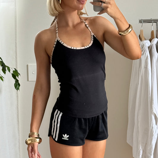 00s Burberry Halter Neck - Small