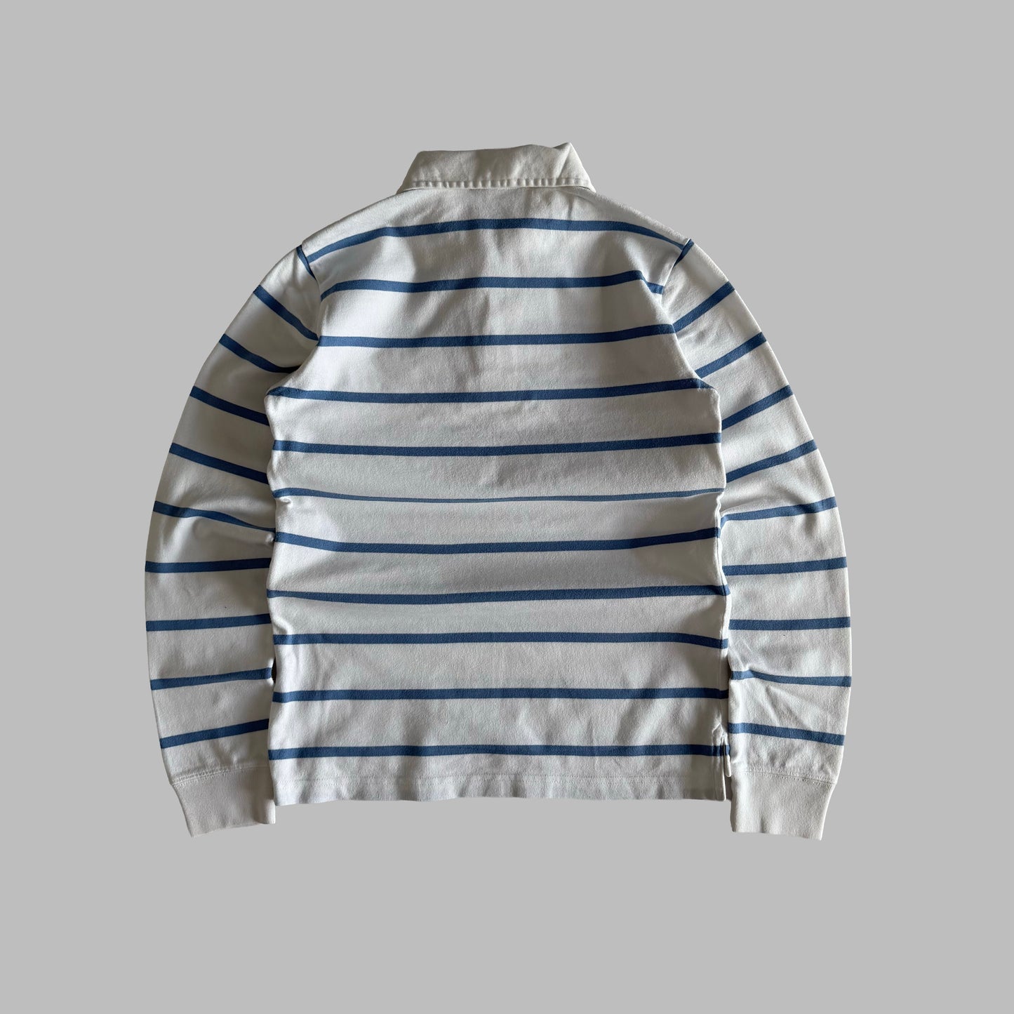 Y2K Polo Ralph Lauren Striped Rugby Shirt - S