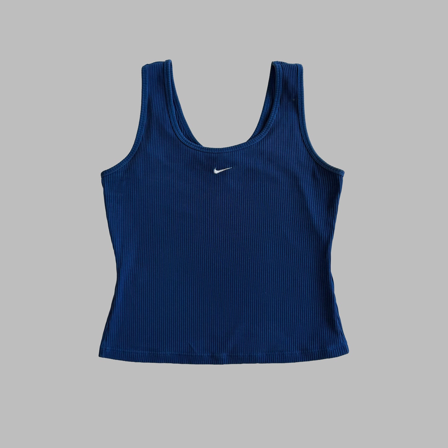 Y2K Nike Ribbed Activewear Tank - M