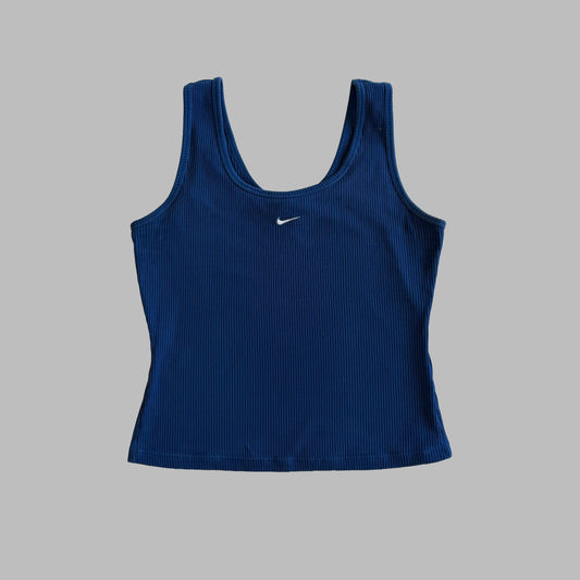 Y2K Nike Ribbed Activewear Tank - M