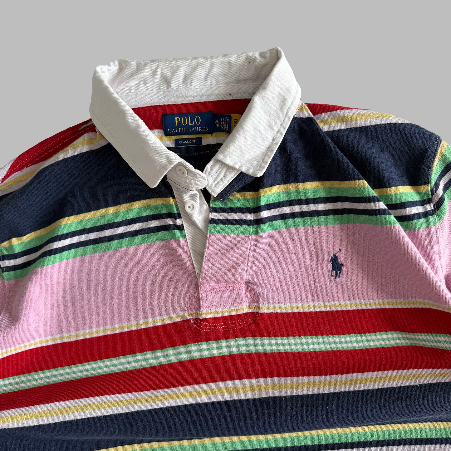 Polo Ralph Lauren Striped Rugby Shirt - XL