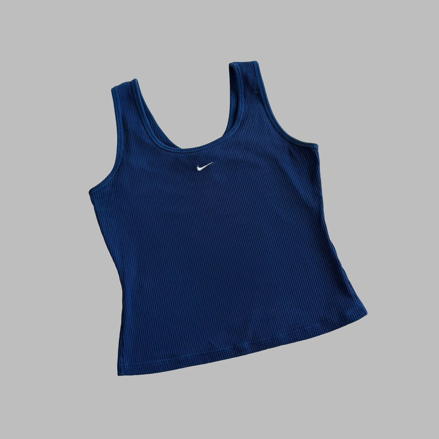 Y2K Nike Ribbed Activewear Tank - M