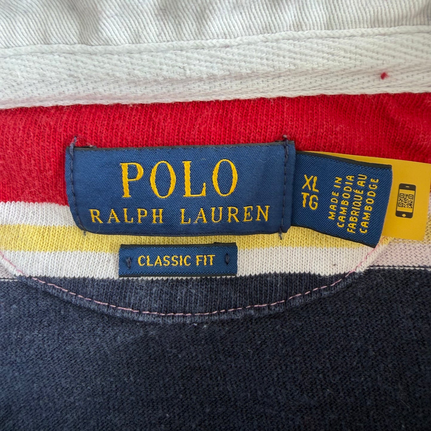 Polo Ralph Lauren Striped Rugby Shirt - XL