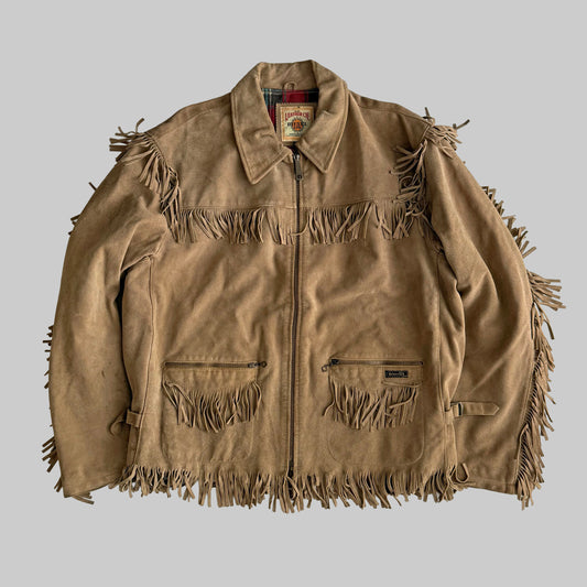 Diesel Suede Tassel Jacket - Large