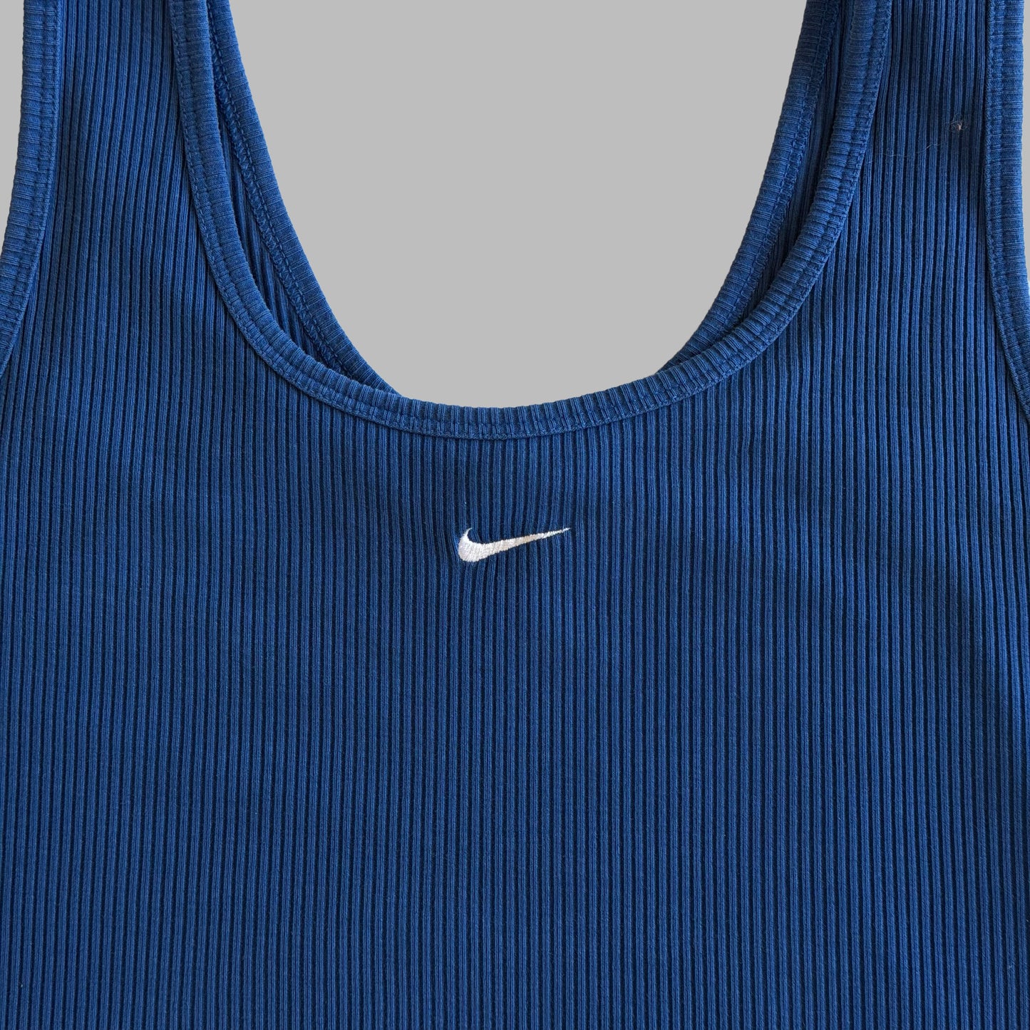 Y2K Nike Ribbed Activewear Tank - M
