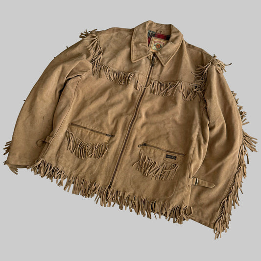 Diesel Suede Tassel Jacket - Large