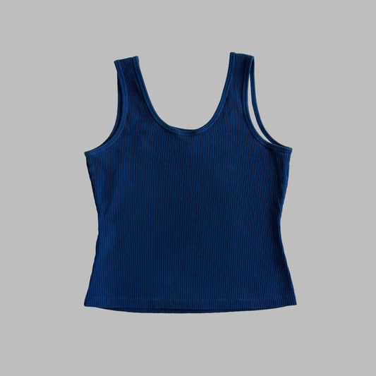 Y2K Nike Ribbed Activewear Tank - M