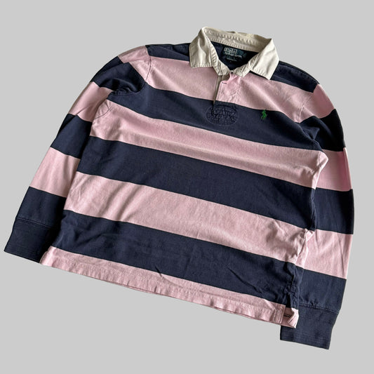 Ralph Lauren Striped Rugby Shirt - Large