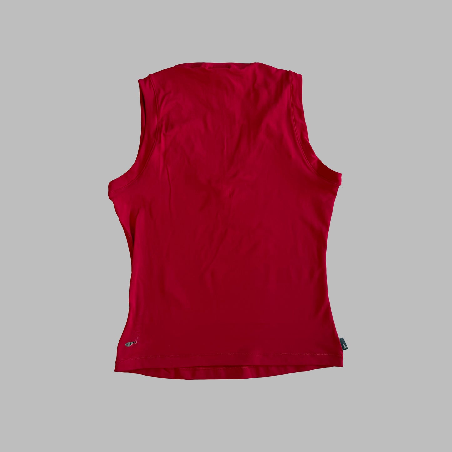 Y2K Adidas V-Neck Activewear Vest - L