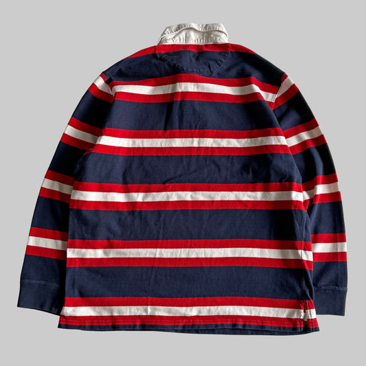 Ralph Lauren Striped Rugby Shirt - Large