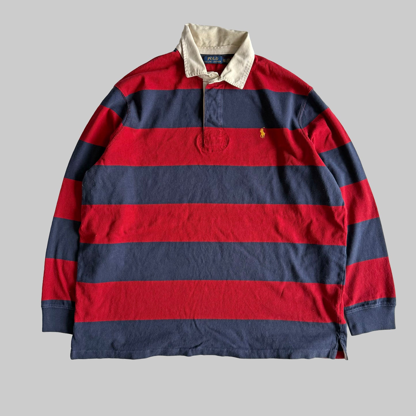 Ralph Lauren Striped Rugby Shirt - XX-Large