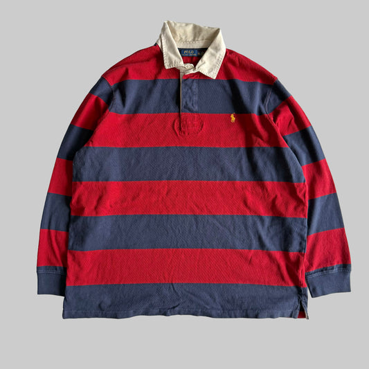 Ralph Lauren Striped Rugby Shirt - XX-Large