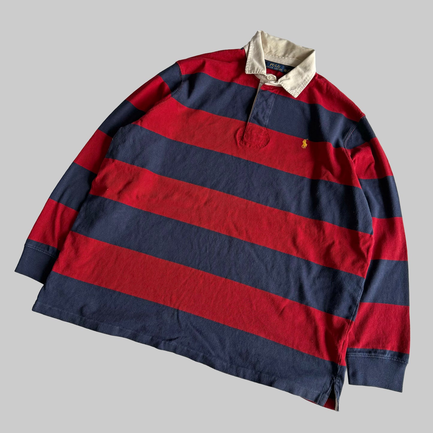 Ralph Lauren Striped Rugby Shirt - XX-Large