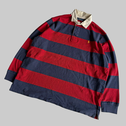 Ralph Lauren Striped Rugby Shirt - XX-Large