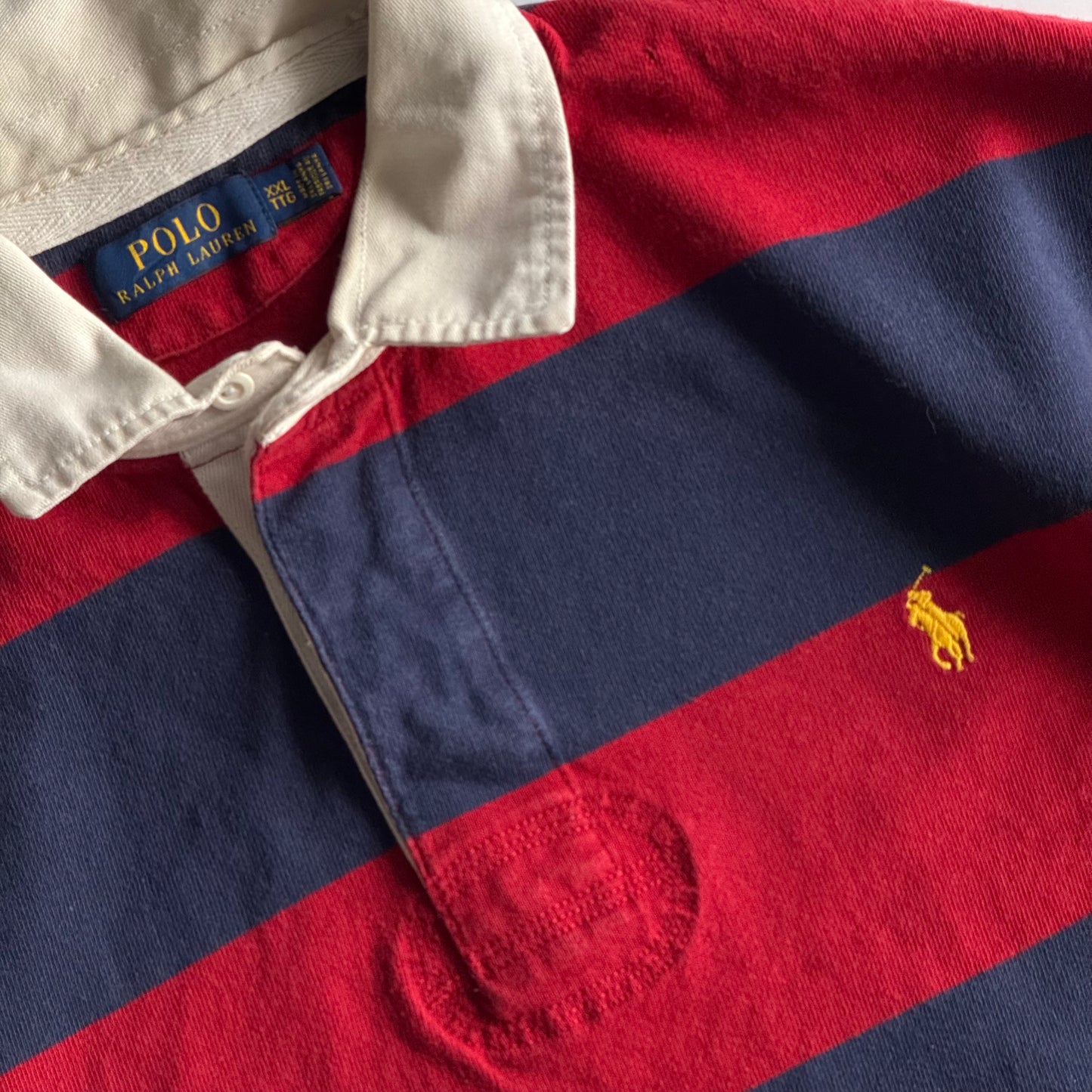 Ralph Lauren Striped Rugby Shirt - XX-Large