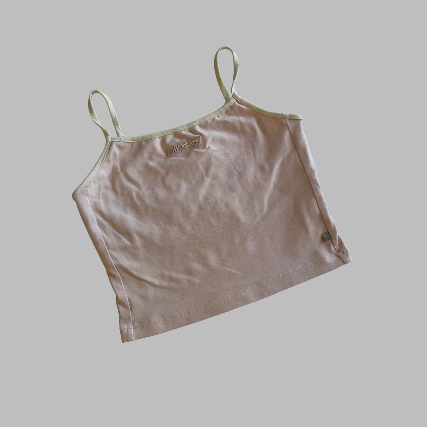Y2K Adidas Square Neck Activewear Tank - M