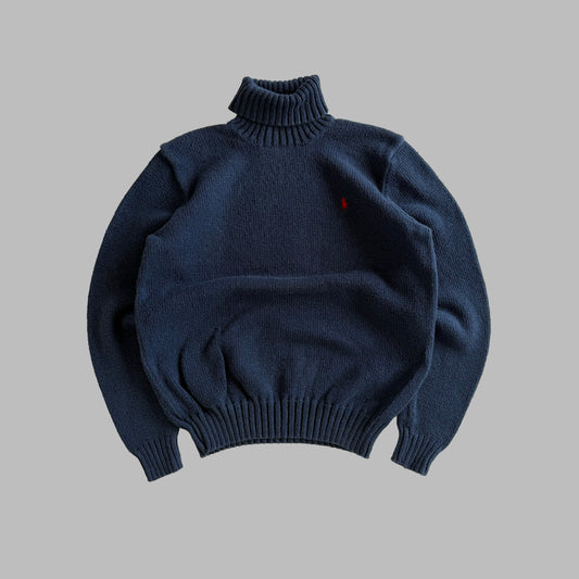 90s Polo Ralph Lauren Turtle Neck Knit - M