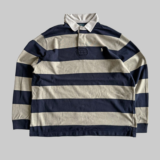 Ralph Lauren Striped Rugby Shirt - XX-Large