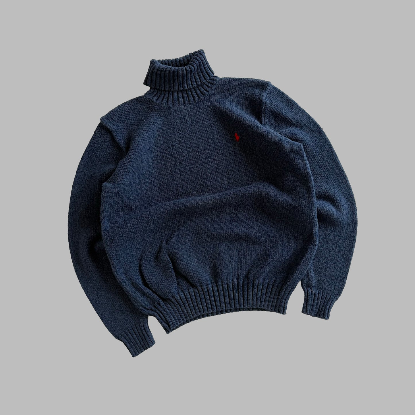 90s Polo Ralph Lauren Turtle Neck Knit - M