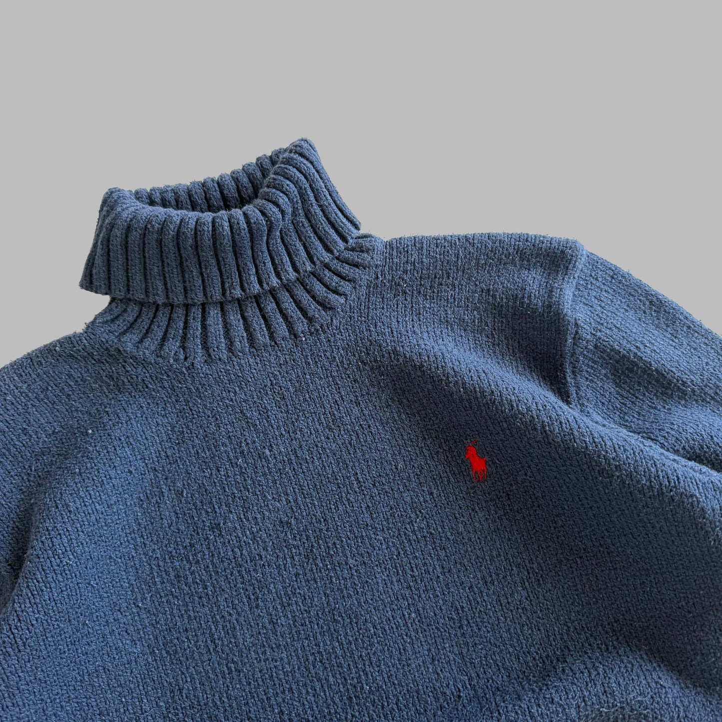 90s Polo Ralph Lauren Turtle Neck Knit - M