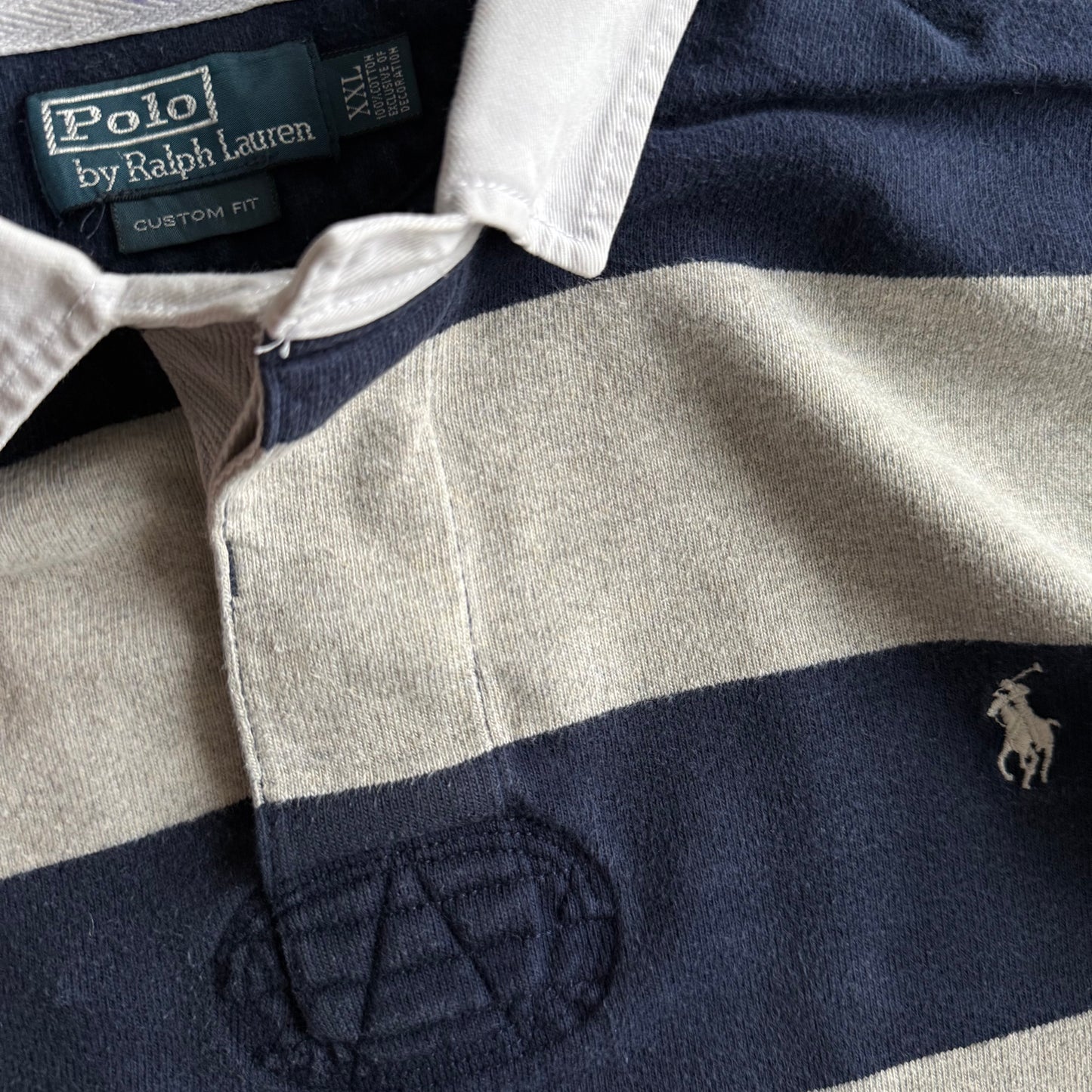 Ralph Lauren Striped Rugby Shirt - XX-Large