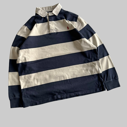 Ralph Lauren Striped Rugby Shirt - X-Large
