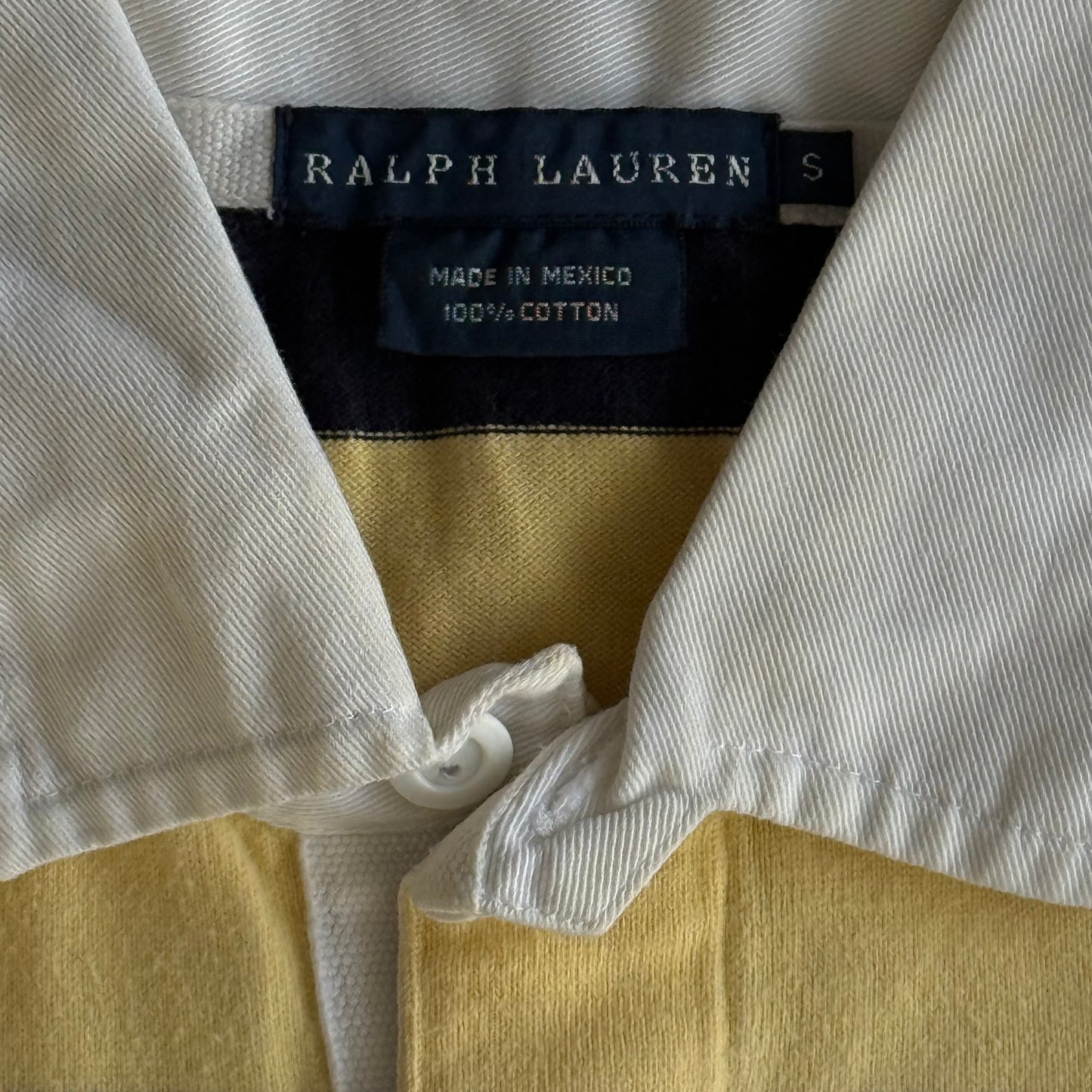Ralph Lauren Striped Rugby Shirt - Small