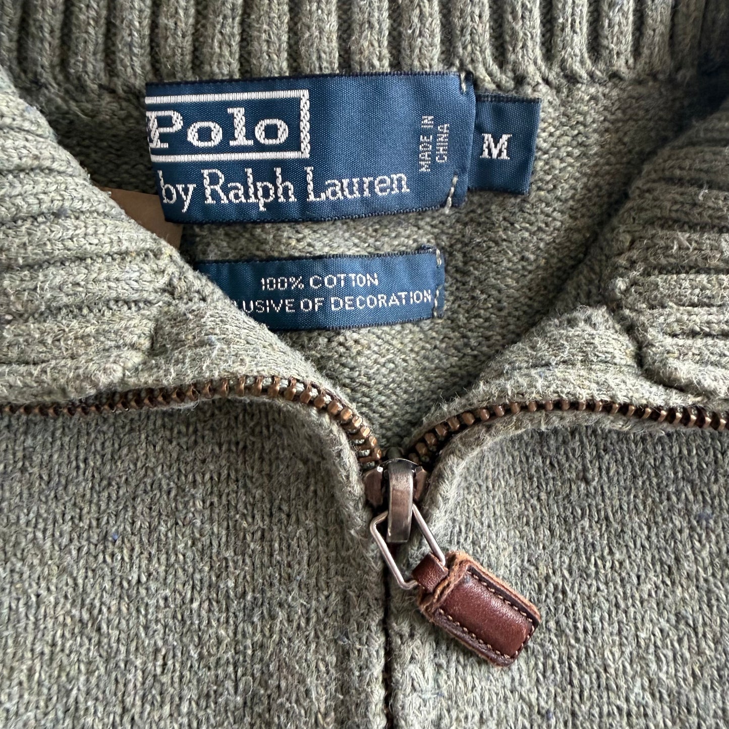 90s Polo Ralph Lauren Quarter Zip - M