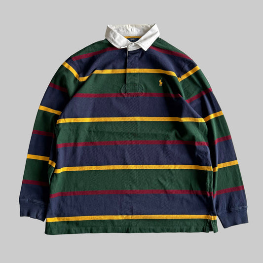 Ralph Lauren Striped Rugby Shirt - X-Large