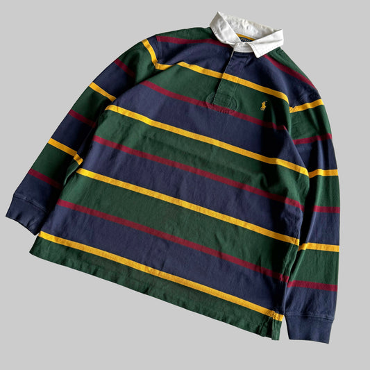 Ralph Lauren Striped Rugby Shirt - X-Large