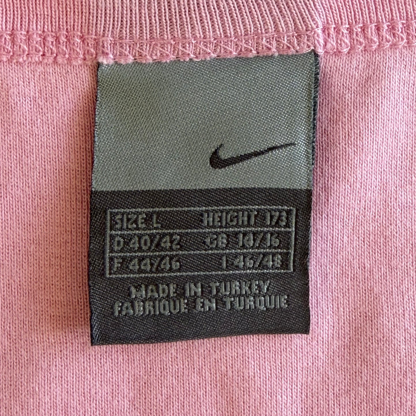Y2K Nike Single Swoosh Fitted Tank - L
