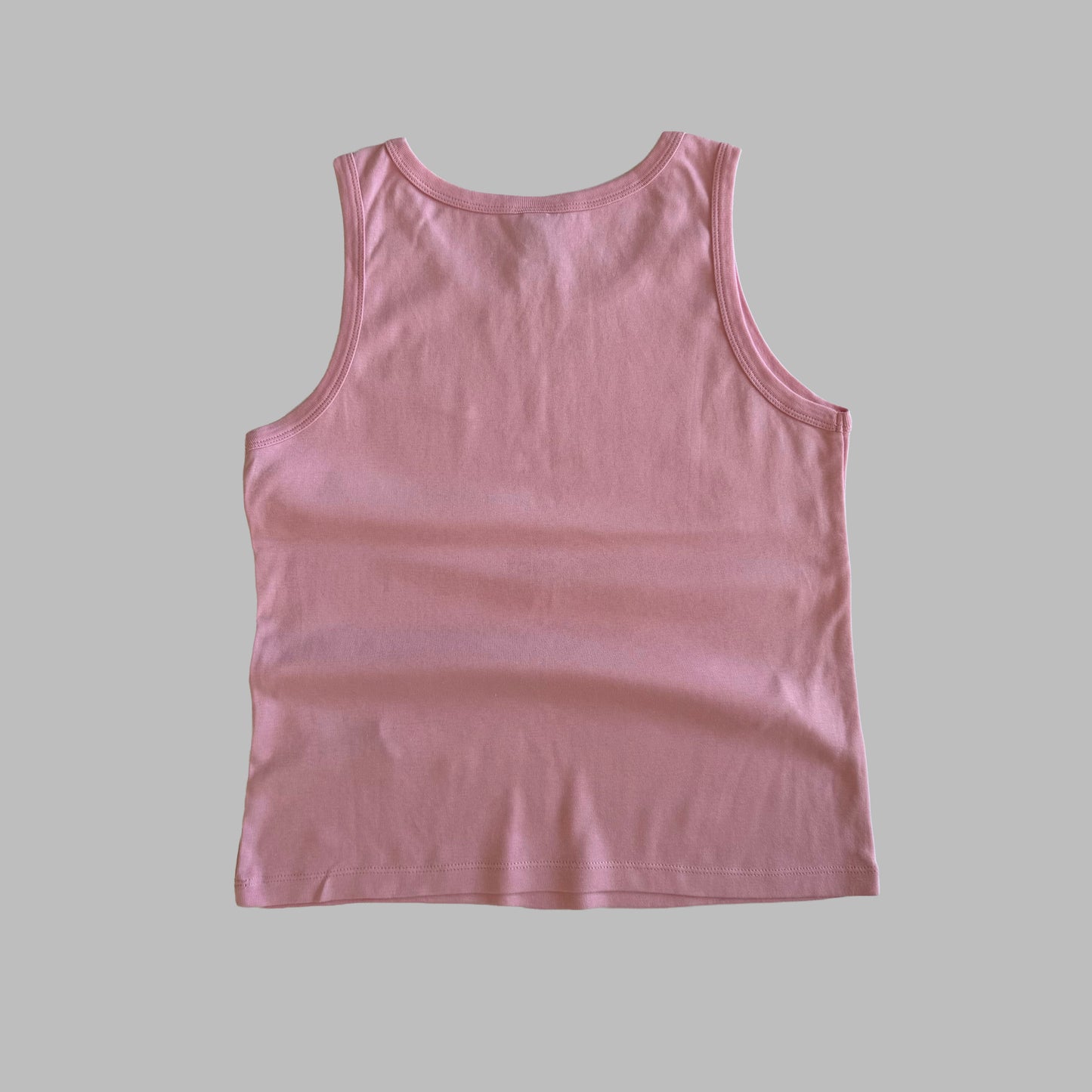Y2K Nike Single Swoosh Fitted Tank - L