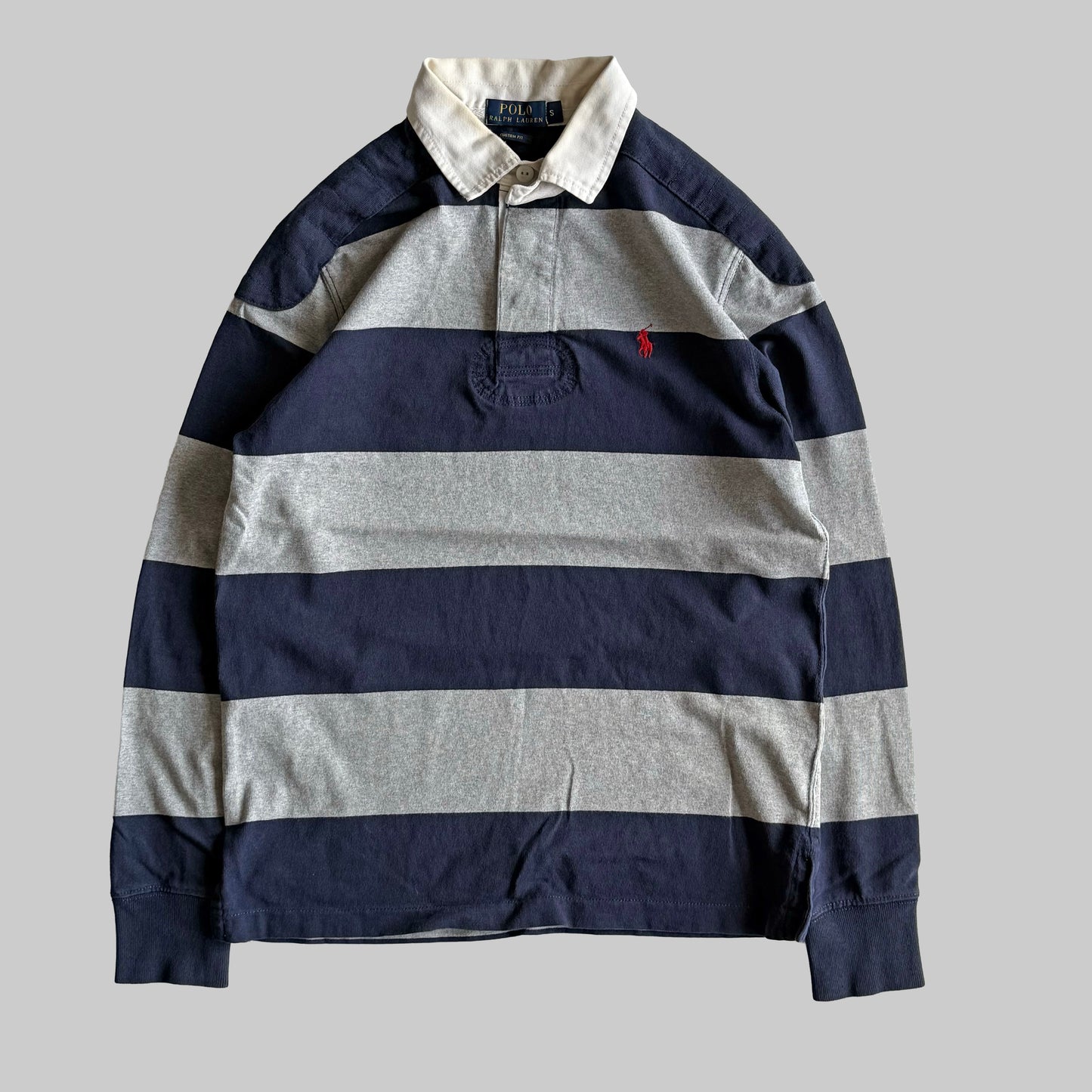 Ralph Lauren Striped Rugby Shirt - Small
