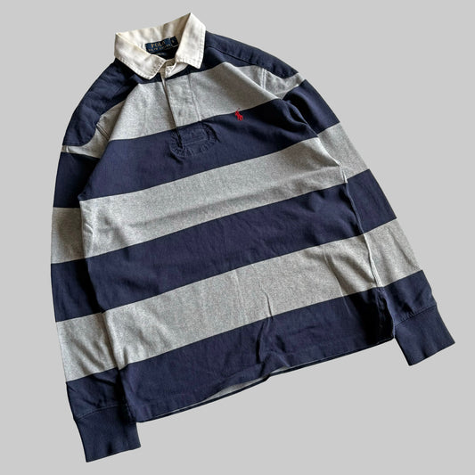 Ralph Lauren Striped Rugby Shirt - Small