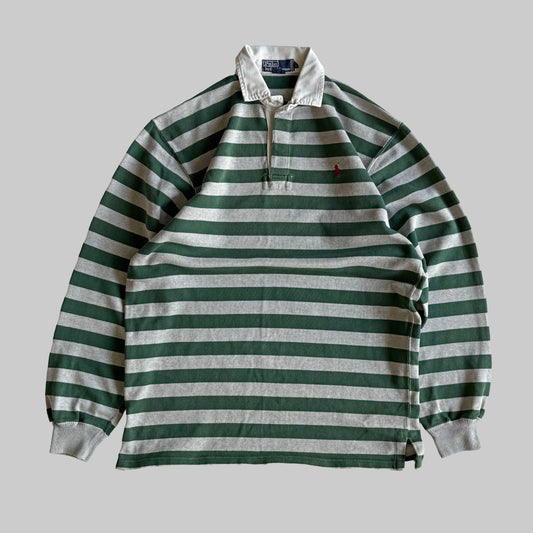 Ralph Lauren Striped Rugby Shirt - Small