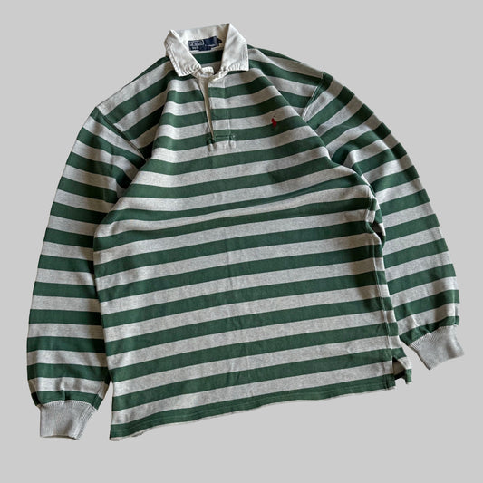 Ralph Lauren Striped Rugby Shirt - Small