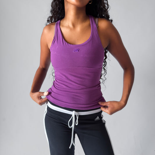 Y2K New Balance Cross Back Activewear Tank - S