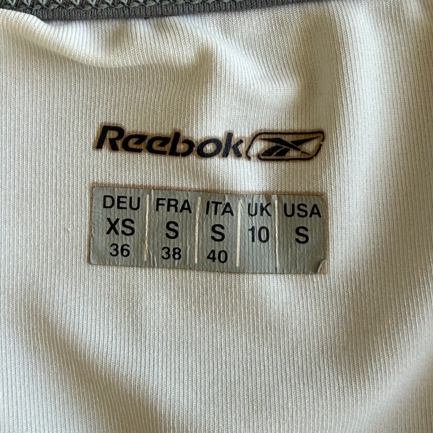 Y2K Reebok Panelled Activewear Tank - S