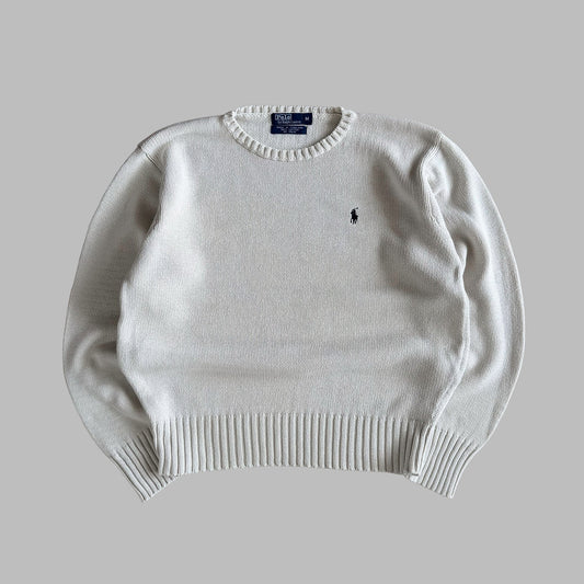 90s Polo Ralph Lauren Heavy Knit - M