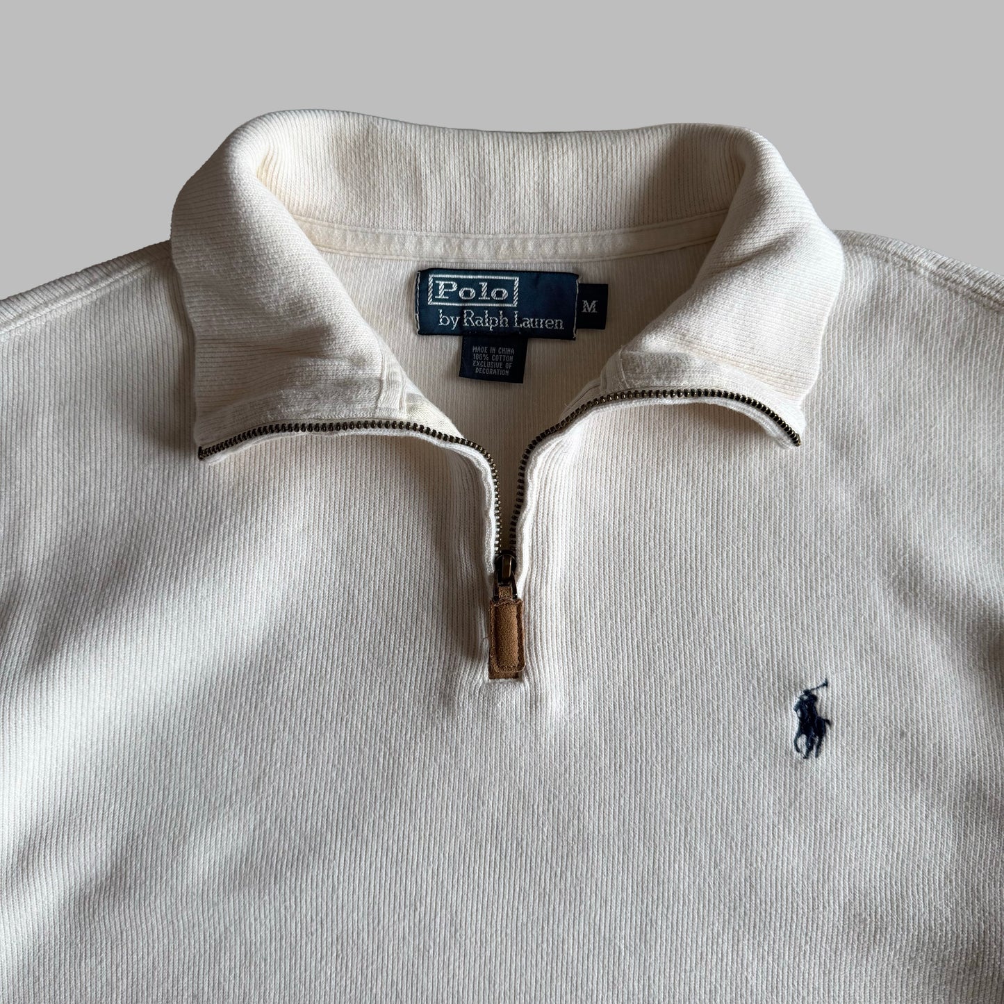 90s Polo Ralph Lauren Quarter Zip - M